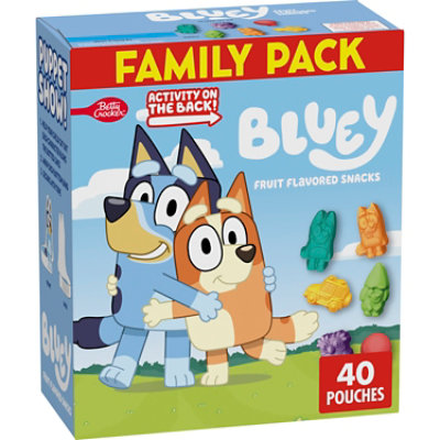 Bc Fruit Snacks Bluey 4 pack 32 Oz - 40 Count - Image 2