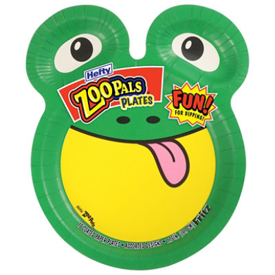 Hefty Zoo Pals Plates Tableware 8.6 Inch 1 Pack 15 Count - 15 CT - Image 3