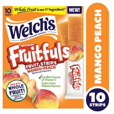 Welchs Fruitfuls Strips Mango-peach - 5 OZ - Image 2