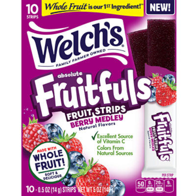 Welchs Fruitfuls Berry Medley - 5 OZ - Image 1