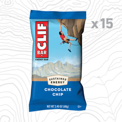 CLIF BAR Chocolate Chip Energy Bars - 15-2.4 Oz - Image 2