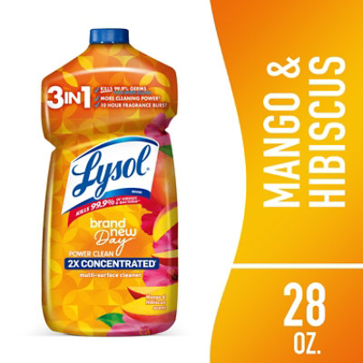 Lysol Brand New Day Multi-surface Cleaner, Mango & Hibiscus - 28 Fl. Oz. - 28 FZ - Image 1