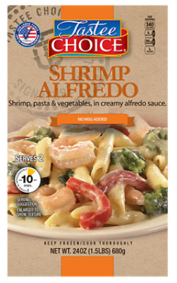Tastee Choice Shrimp Alfredo Skillet 24 Oz - 24 OZ - Image 1