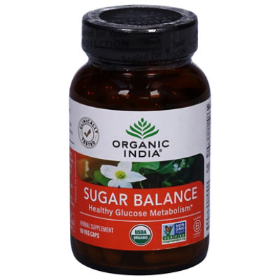 Organic India Sugar Balance Metabolism - 90 CT - Image 3