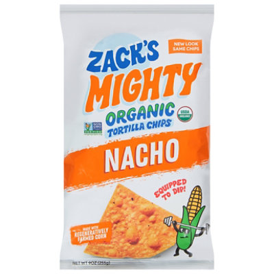 Zacks Mighty Nacho Tortilla Chips - 9 OZ - Image 3