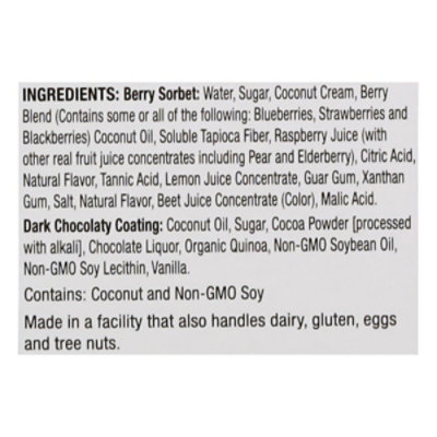 Sorbabes Berries & Cocoa Crisp Frozen Bar - 3-2.4FZ - Image 5