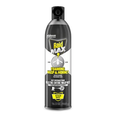 Raid Max Foaming Wasp & Hornet 16.5 Oz - 16.5 OZ - Image 2