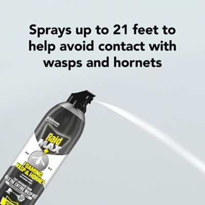 Raid Max Foaming Wasp & Hornet 16.5 Oz - 16.5 OZ - Image 4