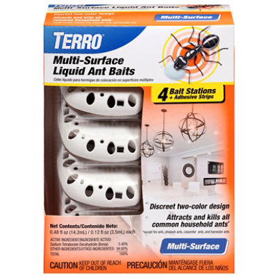 Multi-surface Liquid Ant Baits 4 Discreet Bait Stations - 4 CT - Image 2