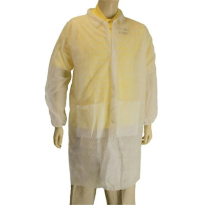 Major Gloves  Disposable Lab Coat - Extra Large- Pack 30 - Image 1