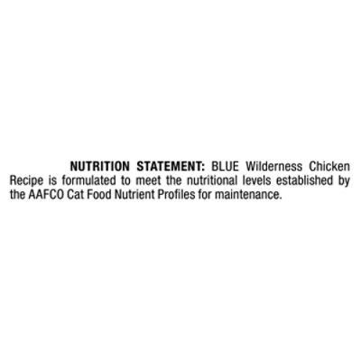 Blue Buffalo Wilderness High Protein Grain Free, Natural Adult Pate Wet Cat Food, Chicken - 3 Oz. - Image 4