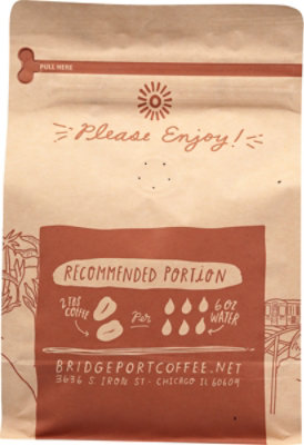 Bridgeport Coffee Ethiopia Yirgacheffe Whole Bean - 12 Oz - Image 3