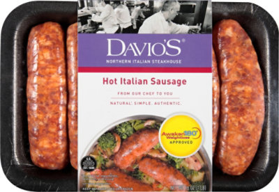 Davios Hot Italian Saussage - 16 Oz - Image 2