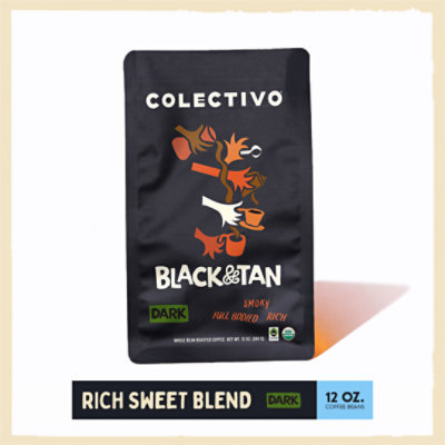 Colectivo Black & Tan, Fto, Whole Bean - 12 Oz - Image 2