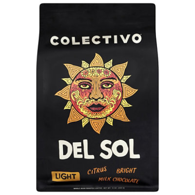 Colectivo Del Sol Whole Bean - 12 Oz - Image 1