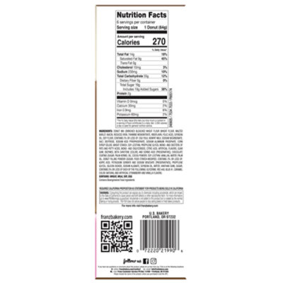 Franz Seasonal Cinnamon And Sugar Filled Powdered Donuts - 13.5 Oz - Image 2