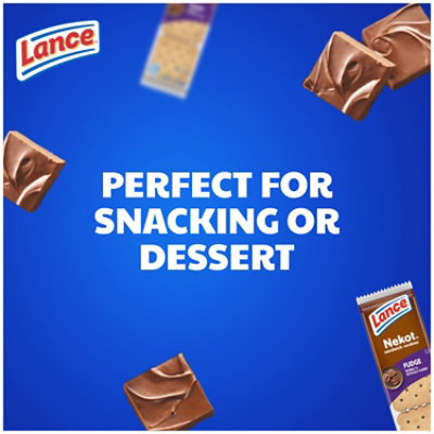 Lance Nekot Fudge Flavored Sandwich Cookies - 10 Ct - 1.72 Oz - Image 2