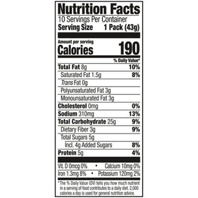 Lance Whole Grain Peanut Butter - 10 Count - Image 4