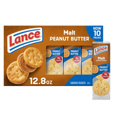 Lance Sandwich Malt With Peanut Butter - 10 Count - Image 1