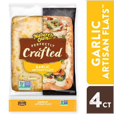 Nature's Own Perfectly Crafted Garlic Artisan Flats - 4-8 Oz - Image 2