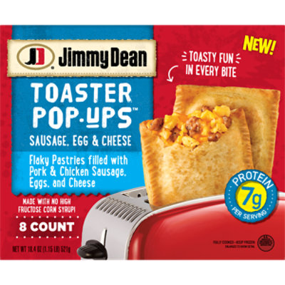 Jimmy Dean Sausage, Egg, And Cheese Pastry - 18.4 Oz - Image 2