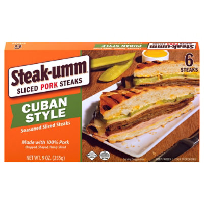 Steak-umm Pork Slices Cuban Style - 9 Oz - Image 3