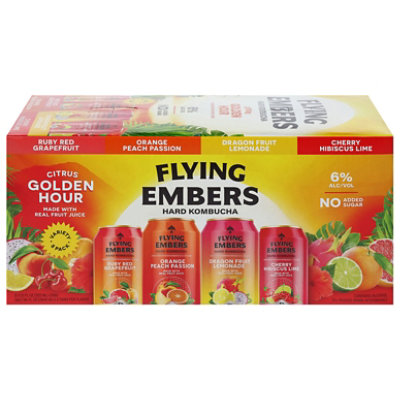 Flying Embers Golden Hour Variety In Cans - 8-12 Fl. Oz. - Image 1