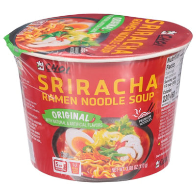 Choi Original Flavored Instant Ramen Noodles Bowl - 3.8 Oz - Image 3