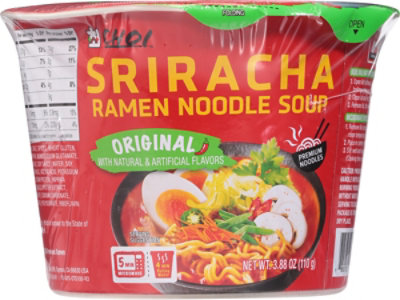 Choi Original Flavored Instant Ramen Noodles Bowl - 3.8 Oz - Image 6