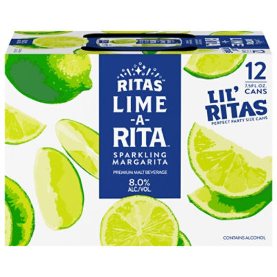 Lil Ritas Lime A Rita In Can - 12-7.5 Fl. Oz. - Image 2