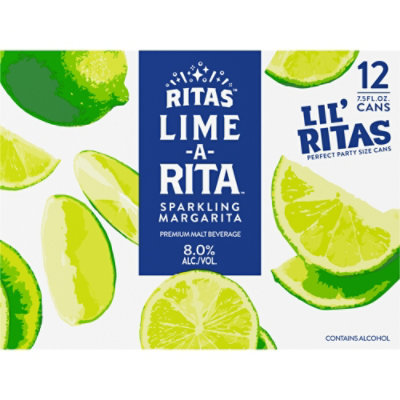 Lil Ritas Lime A Rita In Can - 12-7.5 Fl. Oz. - Image 5