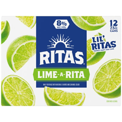 Lil Ritas Lime A Rita In Can - 12-7.5 Fl. Oz. - Image 3
