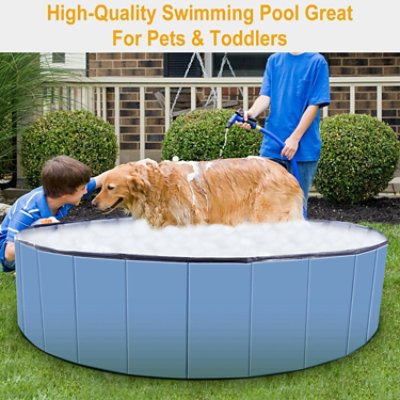 Eggracks by Global Phoenix Portable Foldable Pet Swimming Pool - Cool Off Your Furry Friends - Image 2