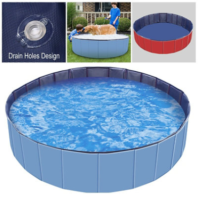 Eggracks by Global Phoenix Portable Foldable Pet Swimming Pool - Cool Off Your Furry Friends - Image 1