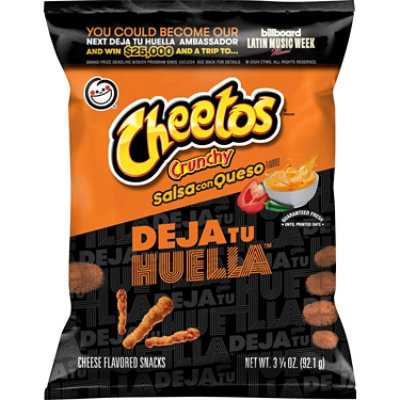 Cheetos Crunchy Salsa Con Queso - 3.25 Oz - Image 3