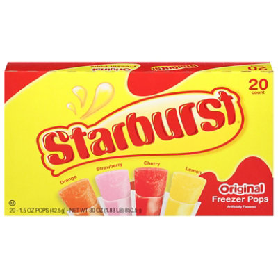 Starburst Original Freezer Pops - 20 Count - Image 3