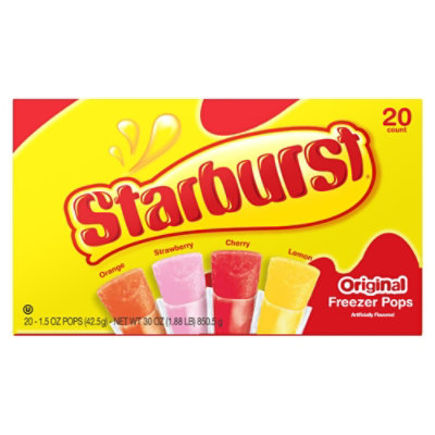 Starburst Original Freezer Pops - 20 Count - Image 3