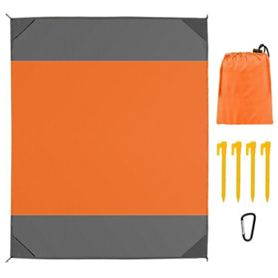 Eggracks by Global Phoenix Premium Foldable Picnic Blanket with Anchor Stakes and Corner Bags - Enjoy Outdoor Comfort - Image 1
