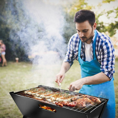 Eggracks by Global Phoenix Premium Portable Charcoal Barbecue Grill - Grill Anywhere - Image 5