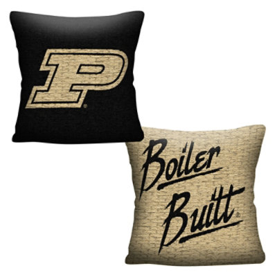 The Northwest Company Purdue NCAA 'Invert' Woven Pillow - Image 4