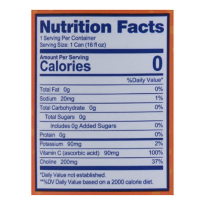 Ryse Fuel Sunny D Zero Sugar - 16 Oz - Image 3