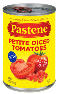 Pastene Diced Tomatoes - 14.5 Oz - Image 1