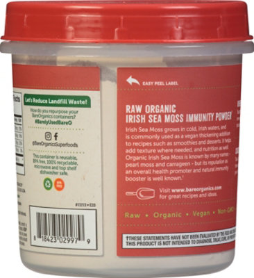 Bareorganics Irish Sea Moss Og2 Powder - 8 Oz - Image 4