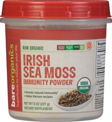 Bareorganics Irish Sea Moss Og2 Powder - 8 Oz - Image 2