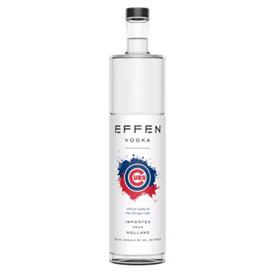 EFFEN Vodka Cubs Bottle 80 Proof - 750 Ml. - Image 2