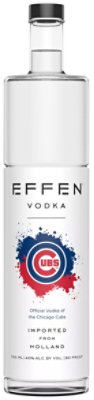 EFFEN Vodka Cubs Bottle 80 Proof - 750 Ml. - Image 1