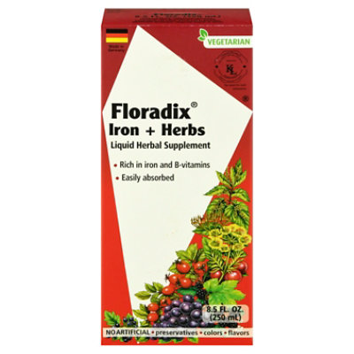 Flora Floradix Iron And Herbs - 8.5 Oz. - Image 3