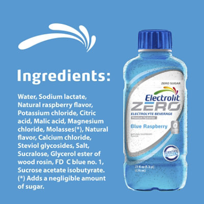 Electrolit Zero Blue Raspberry - 21 Fl. Oz. - Image 4