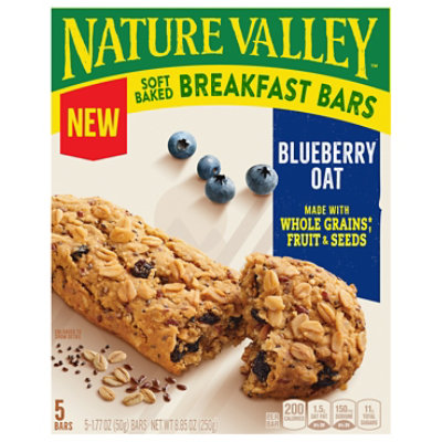 Nature Valley Soft Baked Blueberry Oat Bars 5 Count - 8.8 Oz - Image 3