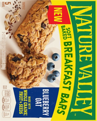 Nature Valley Soft Baked Blueberry Oat Bars 5 Count - 8.8 Oz - Image 6